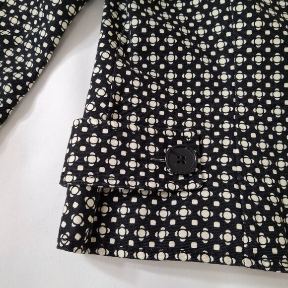 Womens MEXX Cropped Jacket Womens Sz 40 (S-M) Small Print Smart Office - Picture 7 of 16